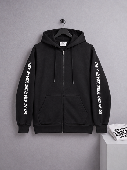 Who's Laughing Now? Black Statement Hoodie
